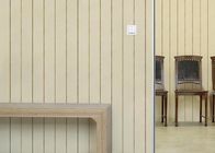 recubrimientos de paredes contemporáneos de la sala de estar de los 0.53*10M/rollo con el modelo de las rayas verticales